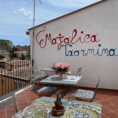 Bed and Breakfast Majolica Taormina Exterior foto