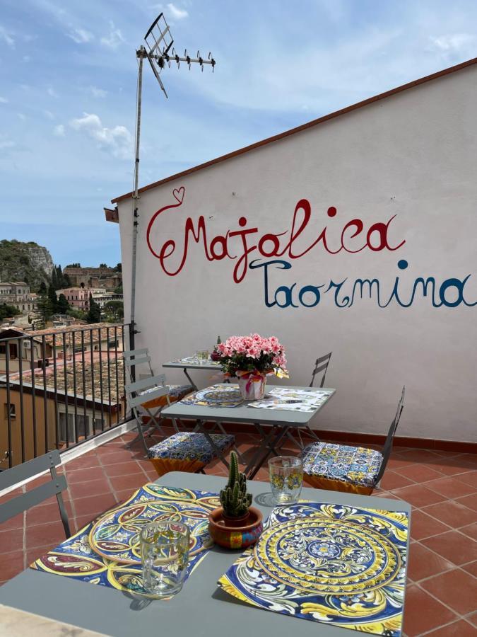 Bed and Breakfast Majolica Taormina Exterior foto
